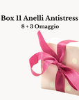 Box 8 Anelli Antistress + 3 Gratis (Totale 11 Anelli) | Argento 925